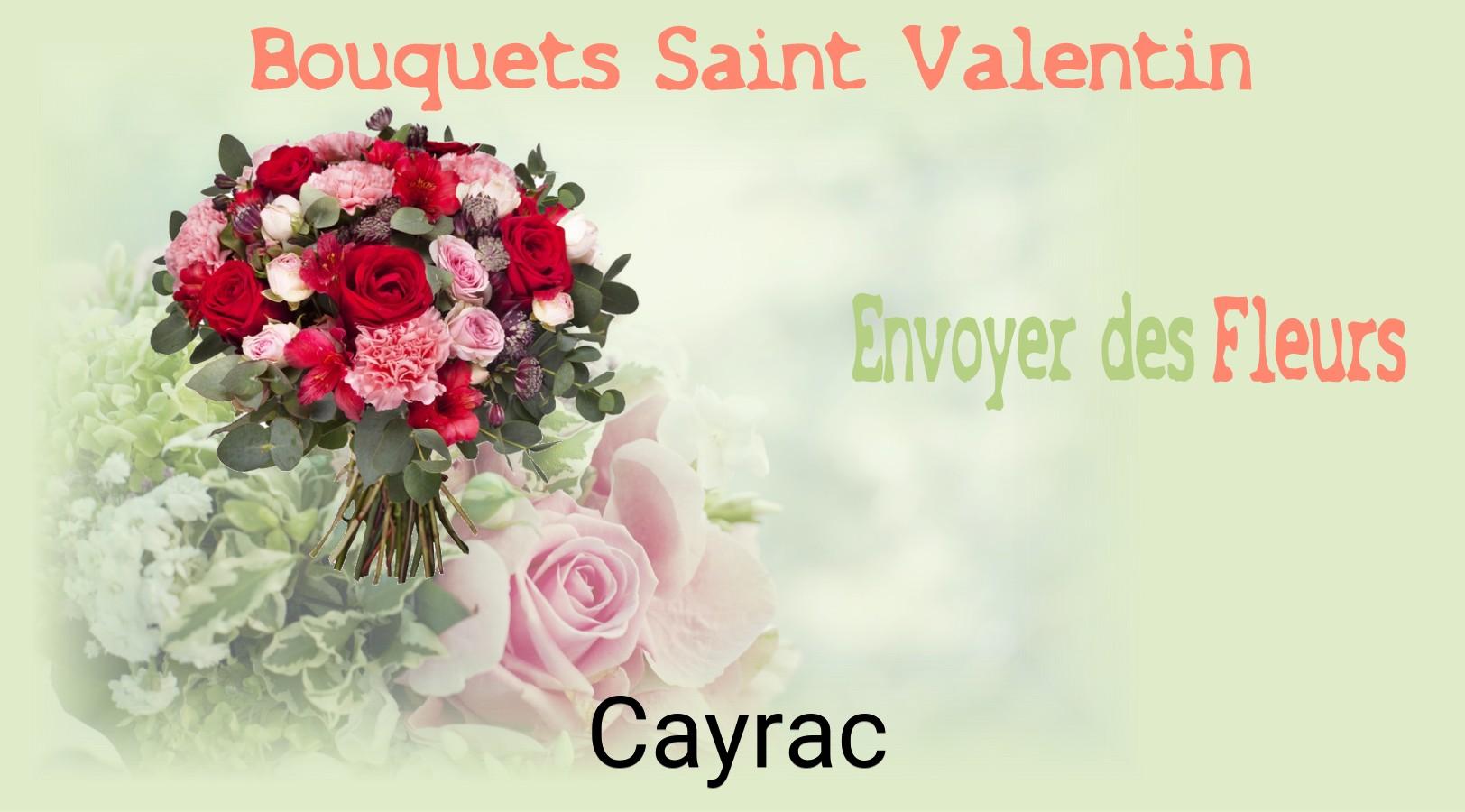 Roses de Saint-Valentin livrées à Cayrac